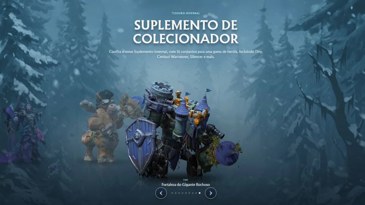 O Suplemento Invernal é uma boa oportunidade de conseguir itens únicos.