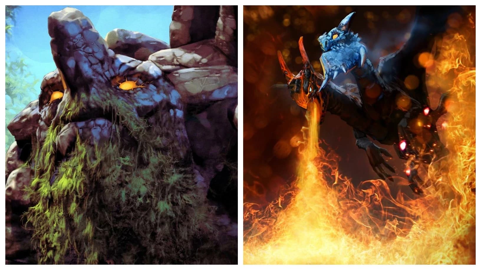 Tiny e Jakiro ficaram no Top 2 de heróis mais populares.