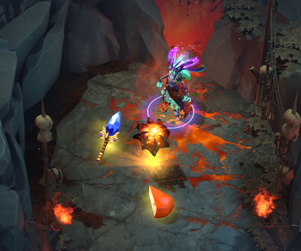 Atualização 7.35 mudou como funcionam os drops do Roshan.