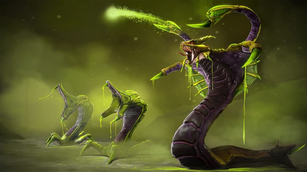 Deixar o Venomancer na jungle sem contestar é suicídio.