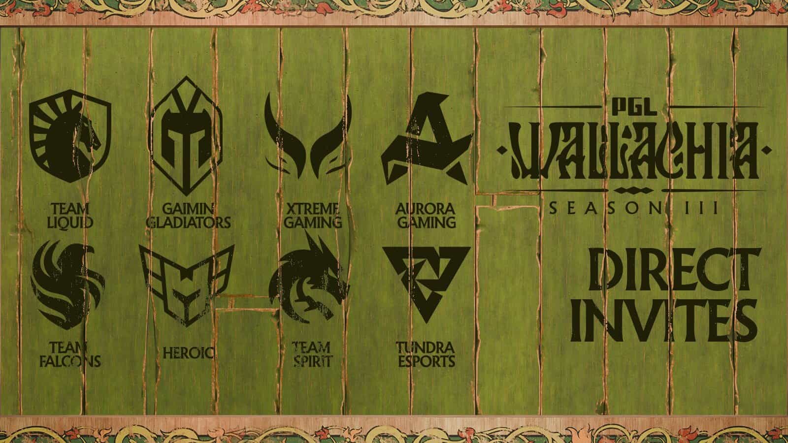 PGL Wallachia: veja as equipes qualificadas na terceira temporada