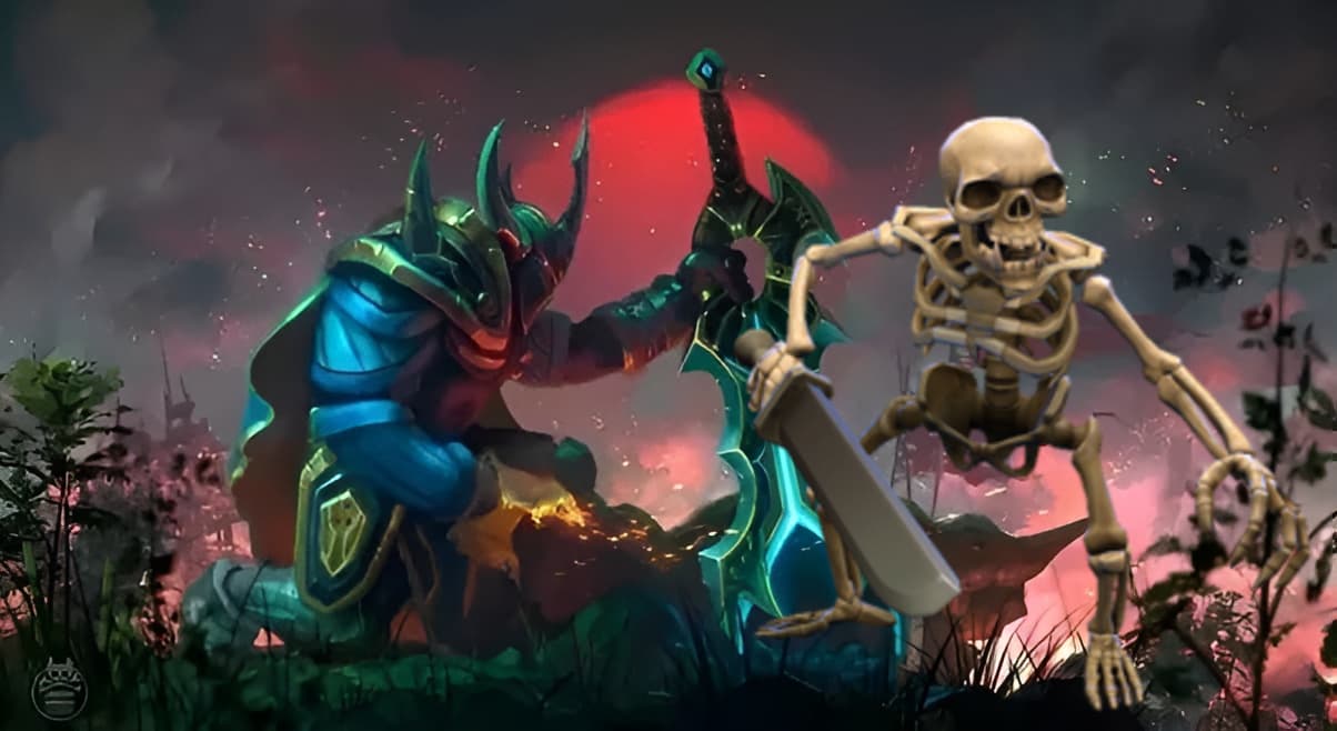 Essa faceta não é nada sem os esqueletos.