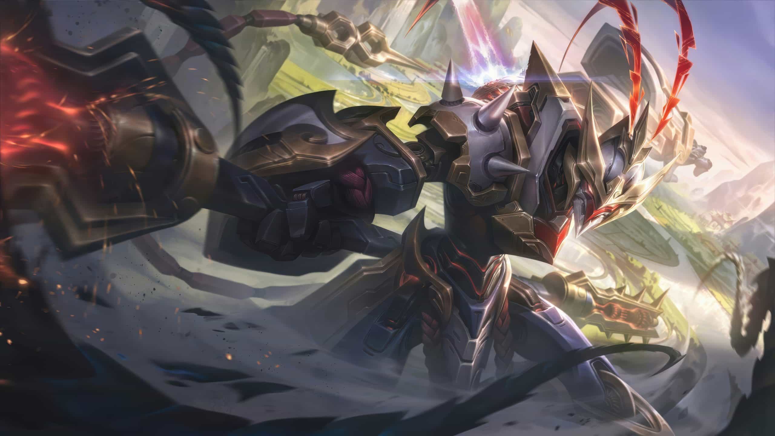Novas skins Mecha Kingdoms chegam para Wukong e Darius, Lux e Viktor terão novidades também