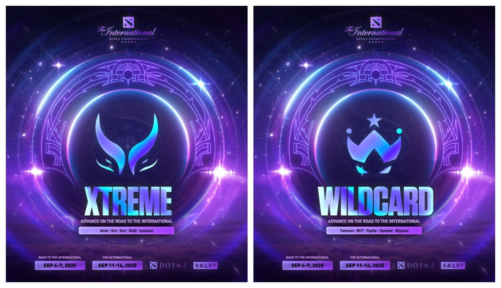 A segunda leva de equipes qualificadas vem da China e da América do Norte.