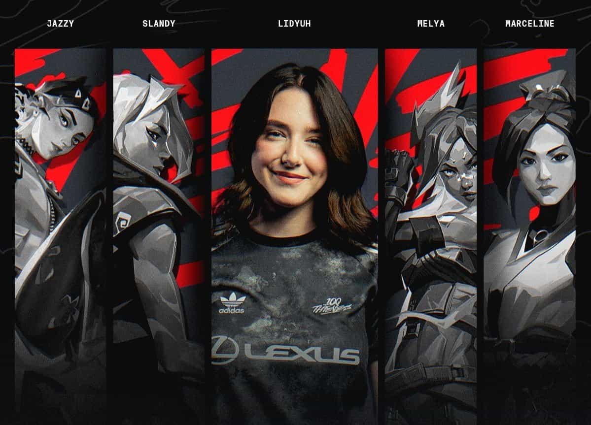 100 Thieves Announce First Game Changers Roster Featuring Lidyuh