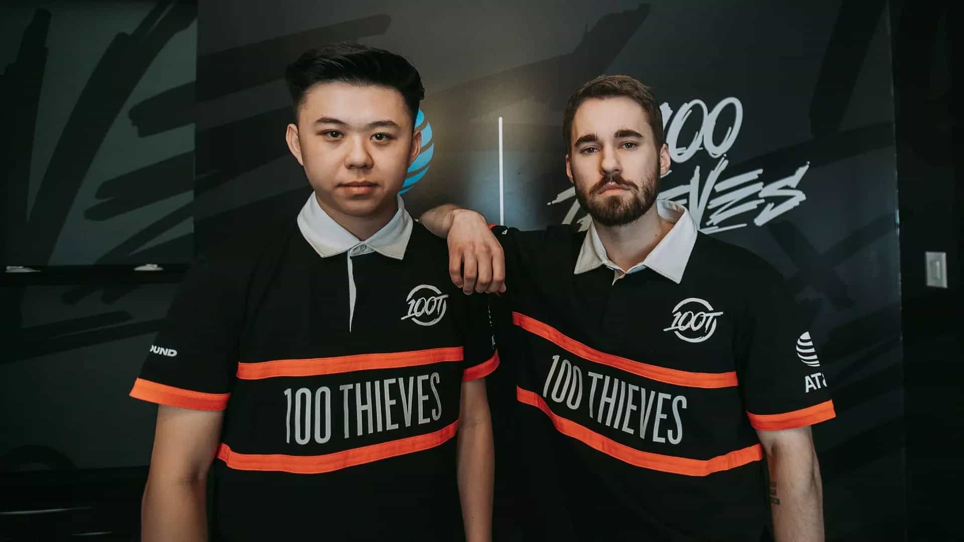 100 Thieves Valorant release Stellar and Derrek