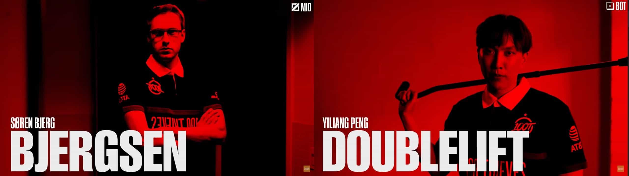 100T Roster LCS 2023: Doubelift and Bjergsen officially reunite