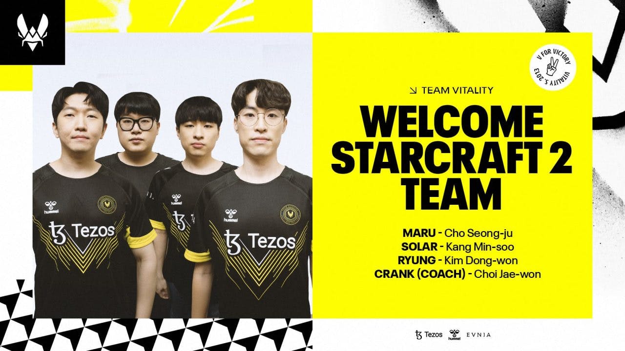 Vitality expands into SC2 with stellar roster lead by Maru
