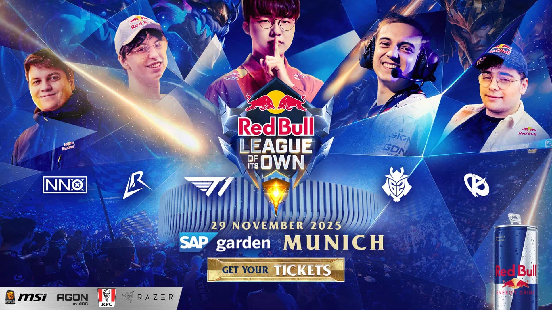 T1 Peyz to Debut at Red Bull League of Its Own Against G2 Esports and Los Ratones