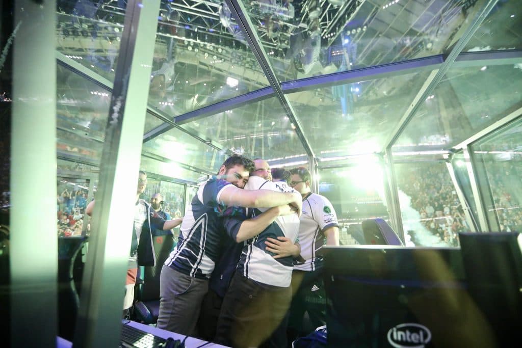 Team Liquid at The International 2017.