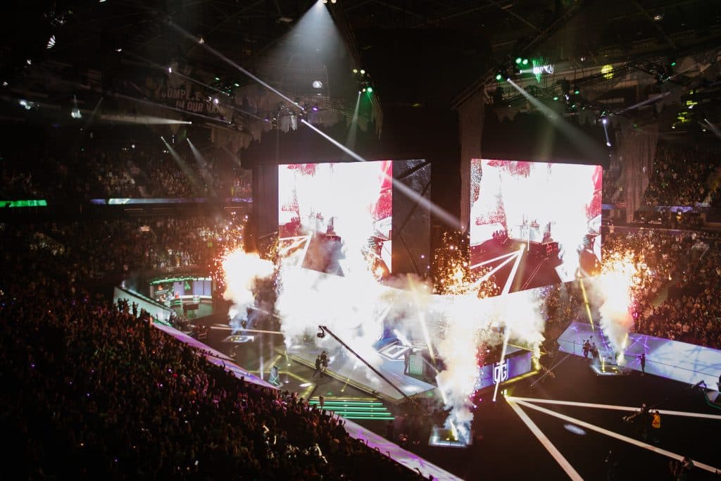 TI8 Grandfinals stage