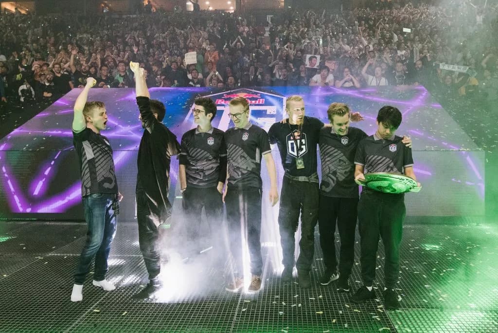 OG, TI8 Champions.