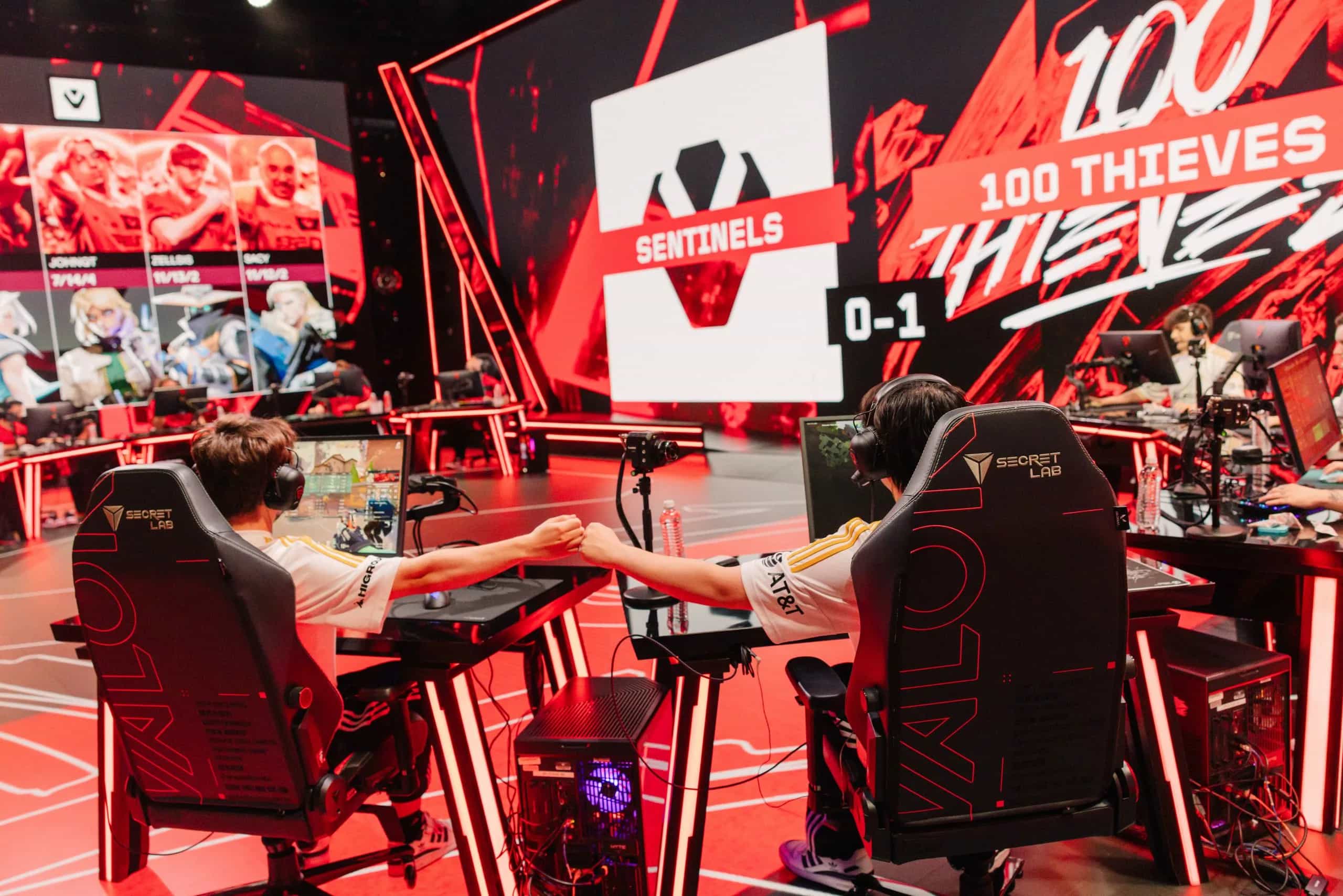 100 Thieves eliminate Sentinels from VCT Americas Playoffs