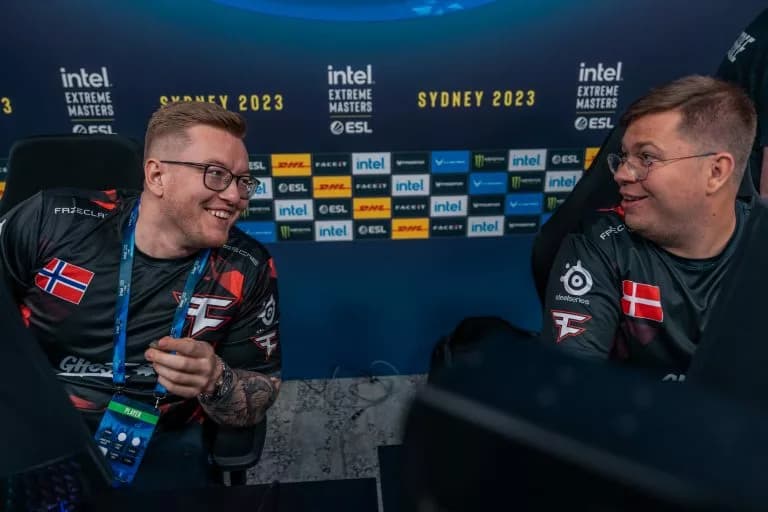 All smiles for Faze Clan as they go into the playoffs