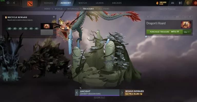 Dota 2's Ancient First Skin