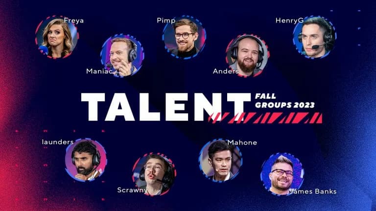 Blast Premier Fall Groups 2023 Talent Lineup