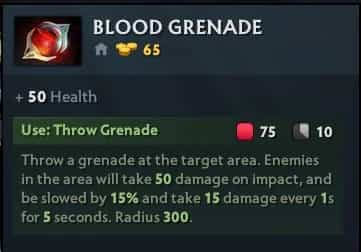 The best uses of Blood Grenade in Dota 2