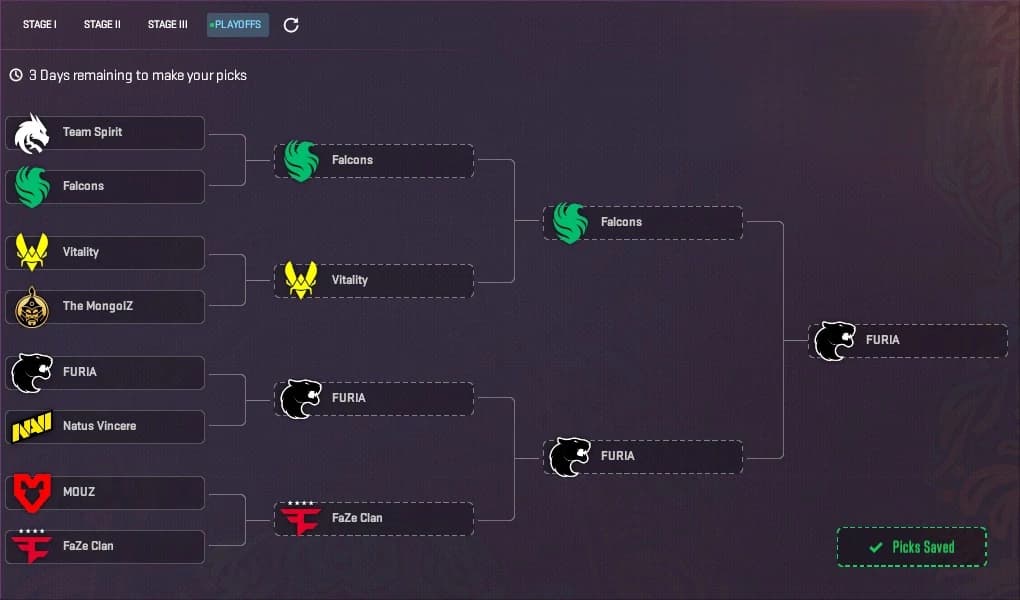 Strafe’s Budapest Major 2025 Playoff Pick’em Predictions
