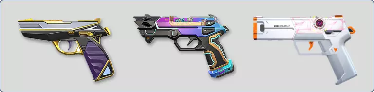 Strafe selections' of Classic iconic skins