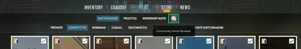 Community Server Browser