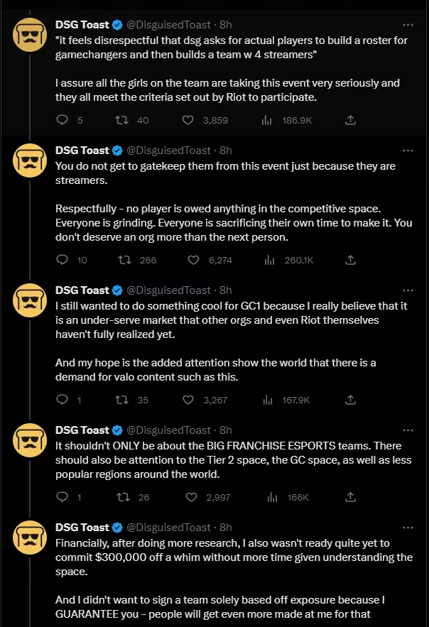 Game Changer: Disguised Toast unveils clouted Game Changers roster in wake of DSG success.