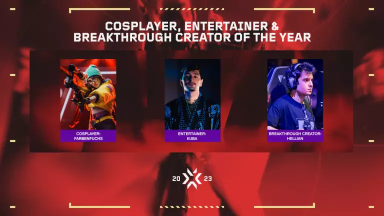Dosplayer, Entertainer and Breakthrough Creator of the Year