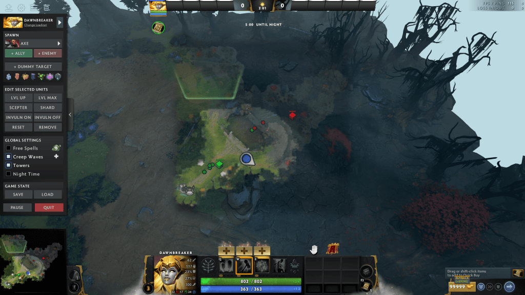 Dota 2 Map Overlay - Experimental feature