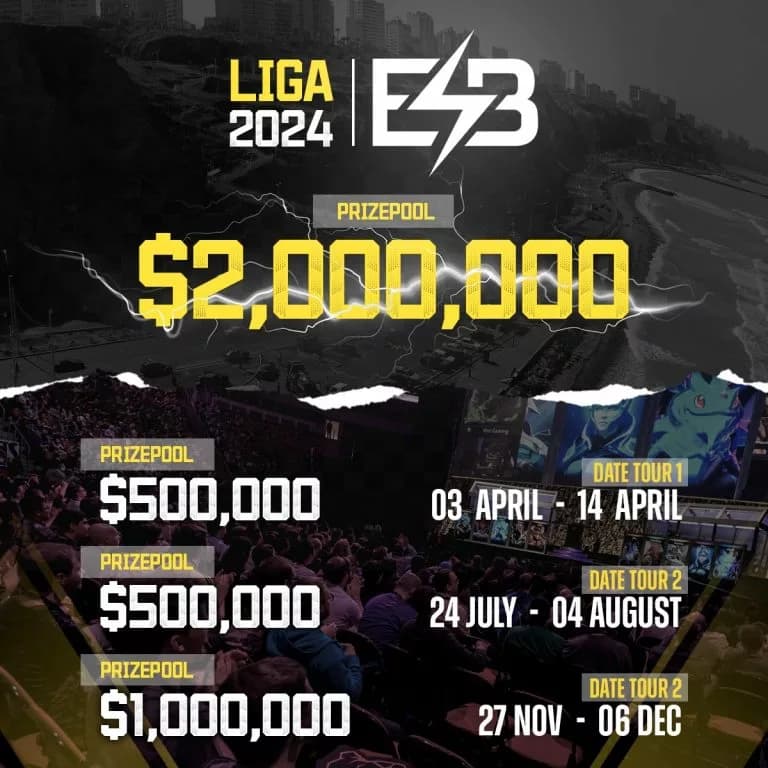 ESB will host Liga 2024.