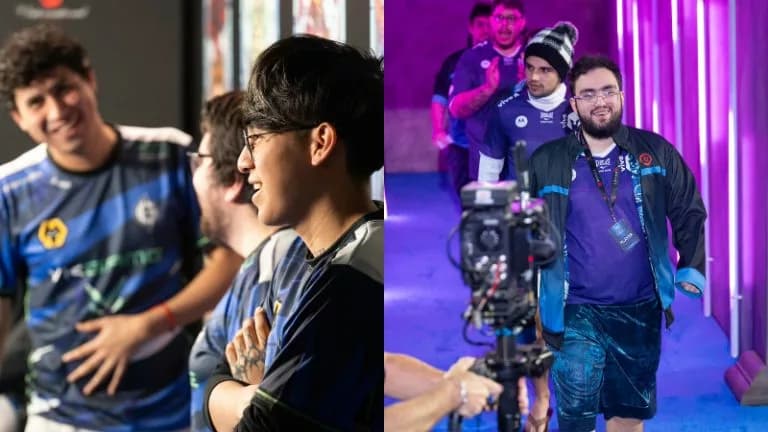 Evil Geniuses and Keyd Stars at The International 2023 Mainstage.Credits: Valve