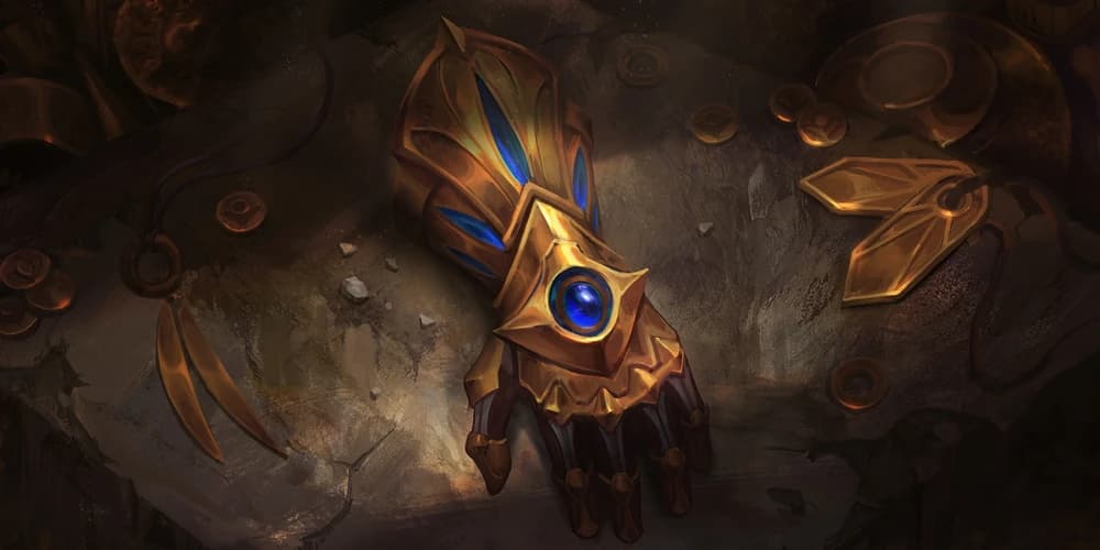 ezreal's gauntlet from league of legends