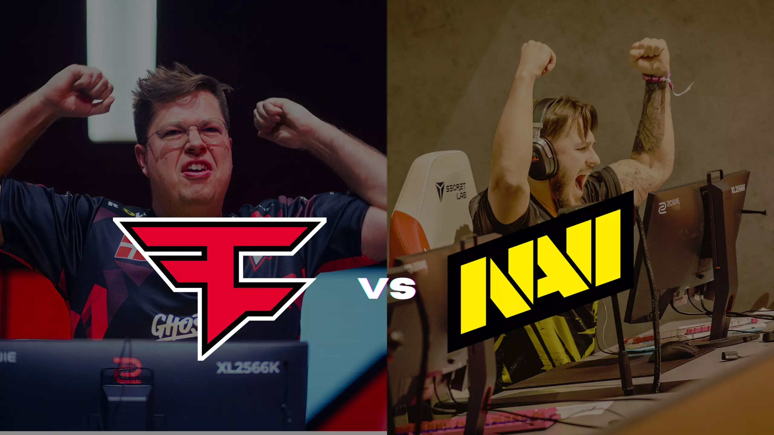 FaZe vs NaVi sets the stage for PGL Major Copenhagen Grand Finals