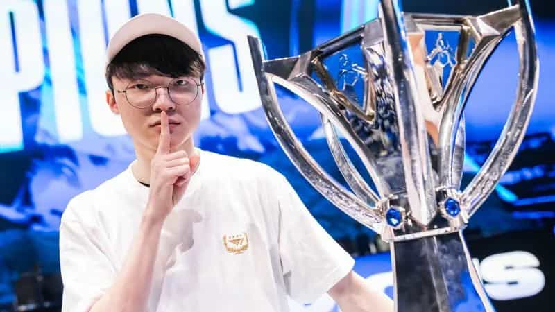 Faker is the Esports PC player of the year 2023