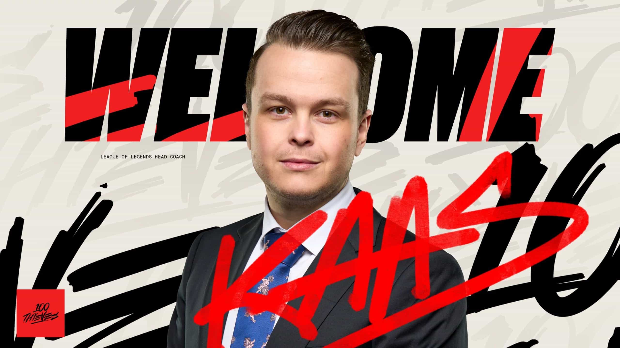 Kaas joins 100 Thieves as head coach