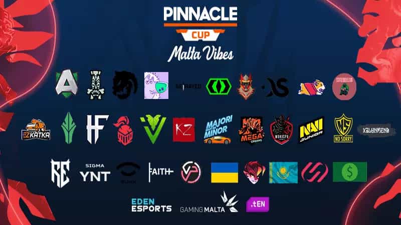 Pinnacle Esports: MaltaVibes Teams Announced