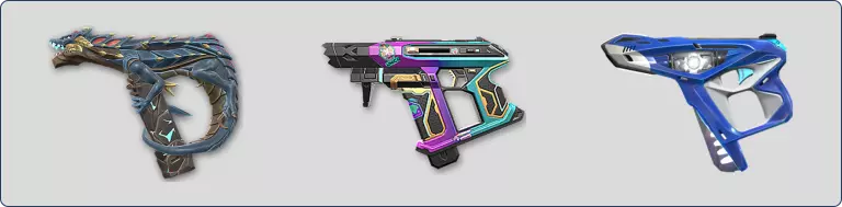 Strafe selections' of Frenzy iconic skins