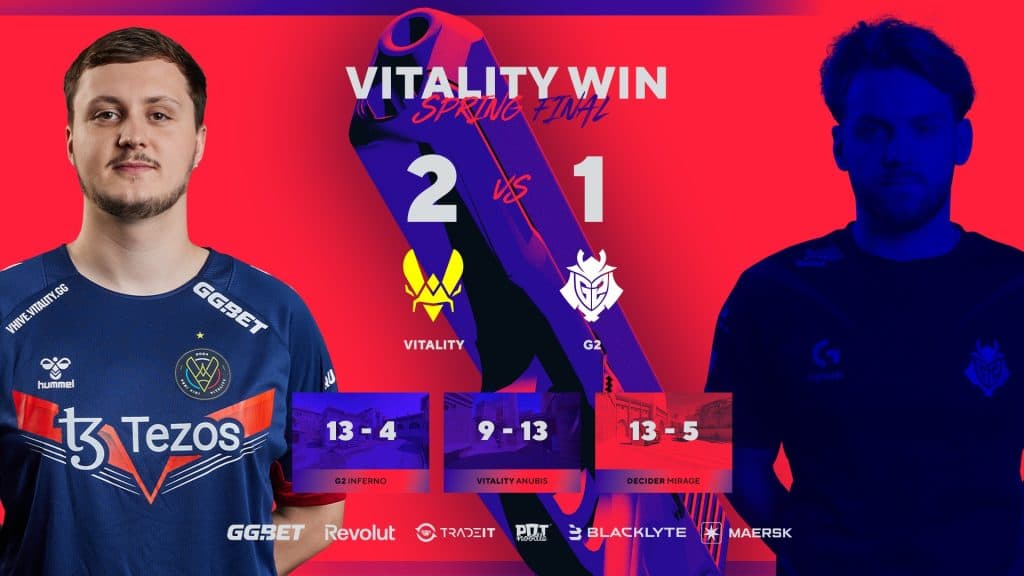 Vitality vs. G2 final score