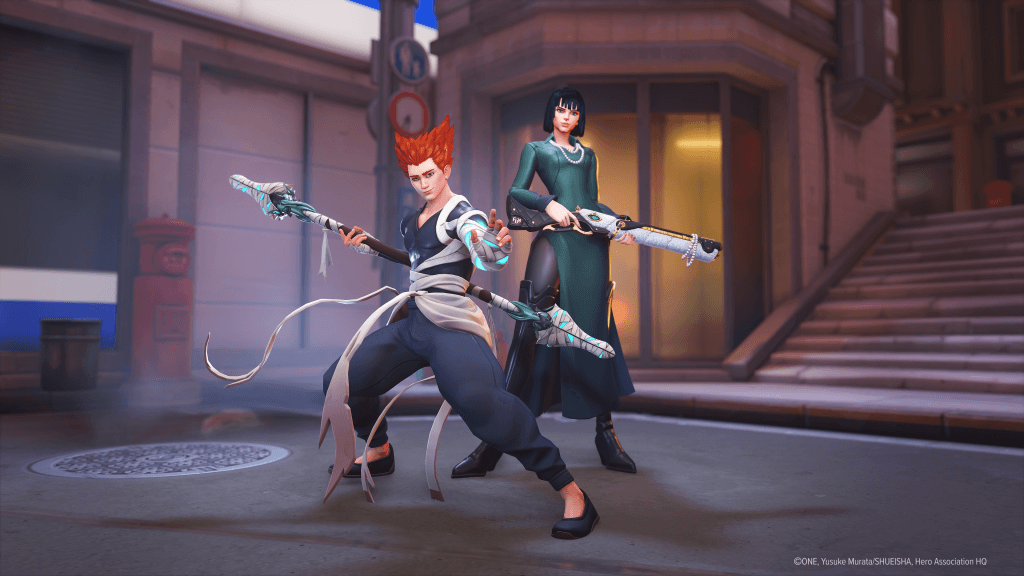 Garou Wuyang e Hellish Blizzard Ashe