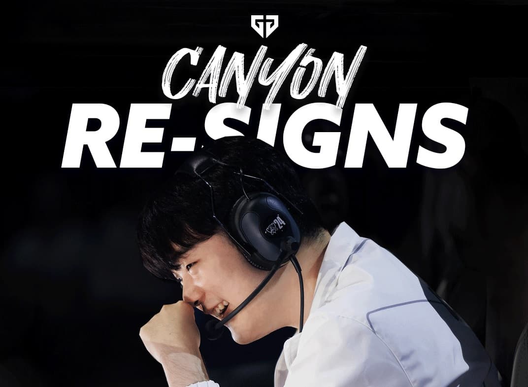 Canyon re-signs with Gen.G for LCK 2025