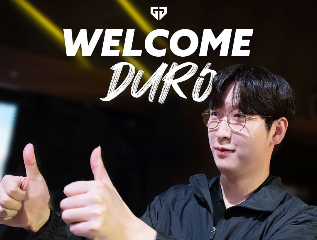 Duro joins the Gen.G roster for LCK 2025