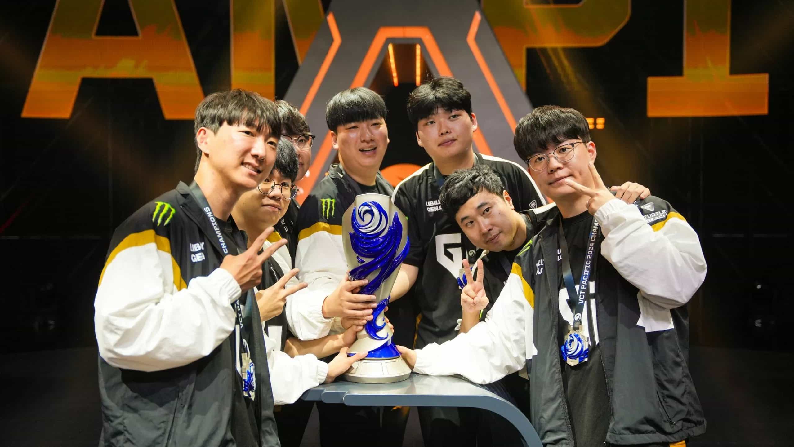Gen.G take down DRX to become The VCT Pacific 2024 Champions