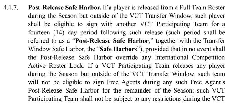 The "Safe-Harbor" will protect players from beconing orgless during a season (credits: Riot)