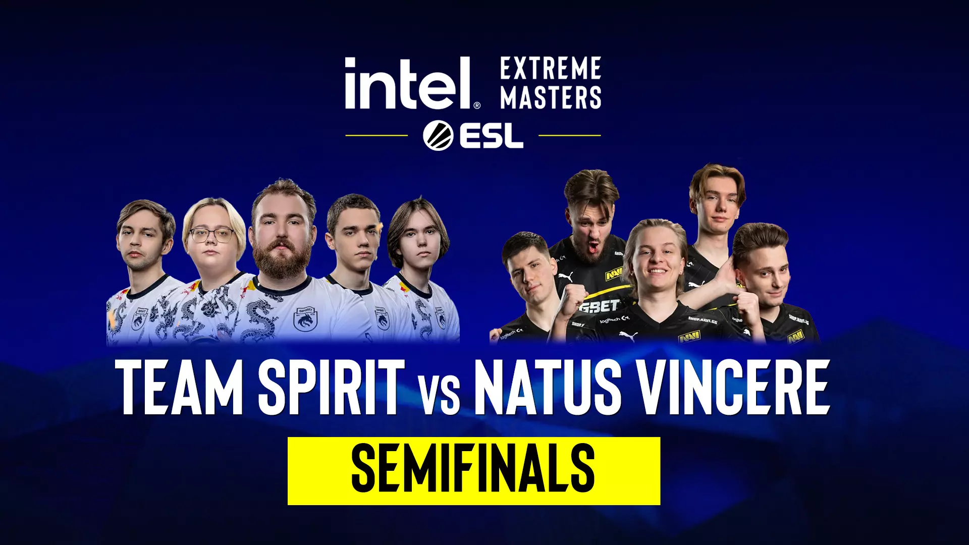 NaVi vs Team Spirit’s IEM Katowice Clash Peaks at 1M+ Viewers