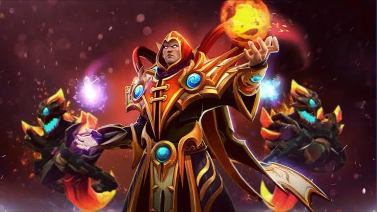 Invoker orange set