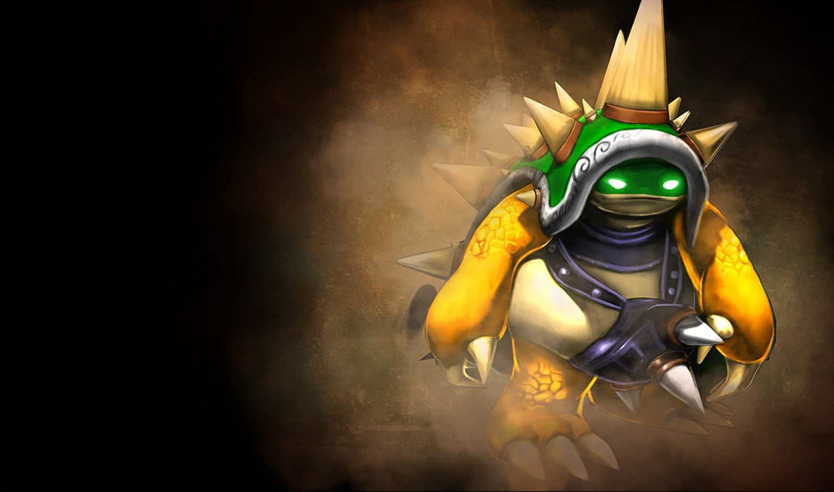 king rammus skin from league of legends
