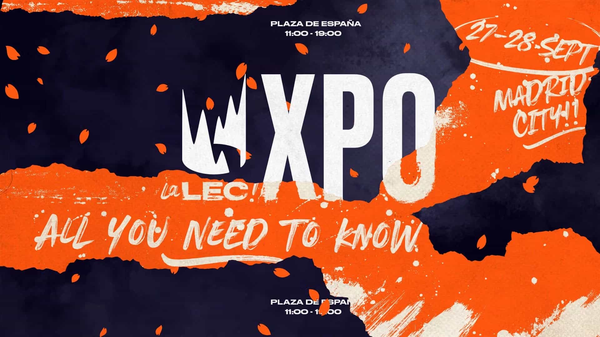 LEC XPO Returns!! Madrid to Host the 2025 Celebration