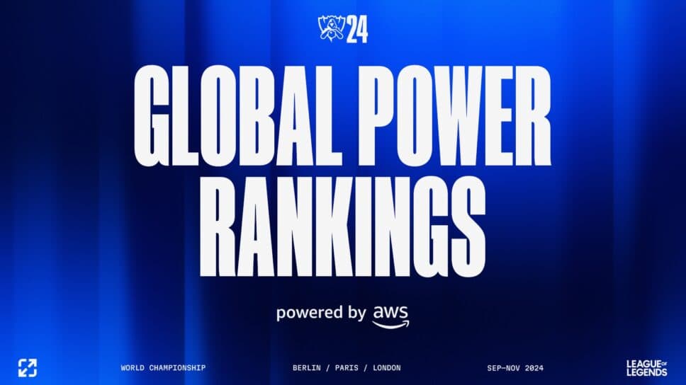 Global Power Rankings coming to League of Legends Esports