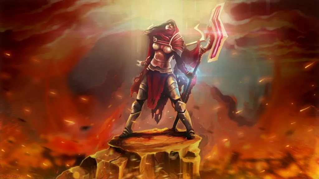 Legion Commander is perfect for grinding MMR