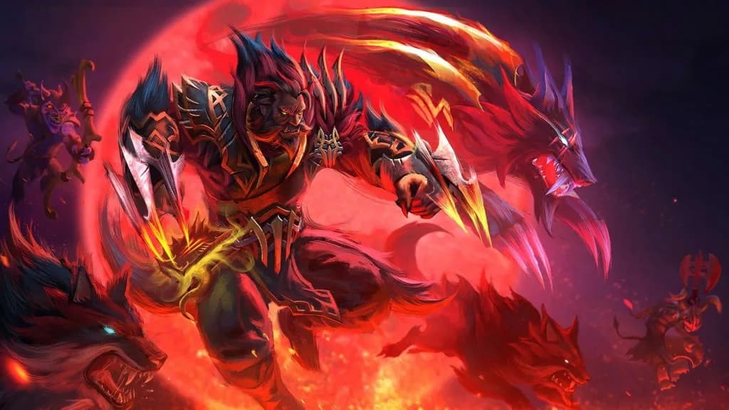 Lycan Dota 2 Banehallow