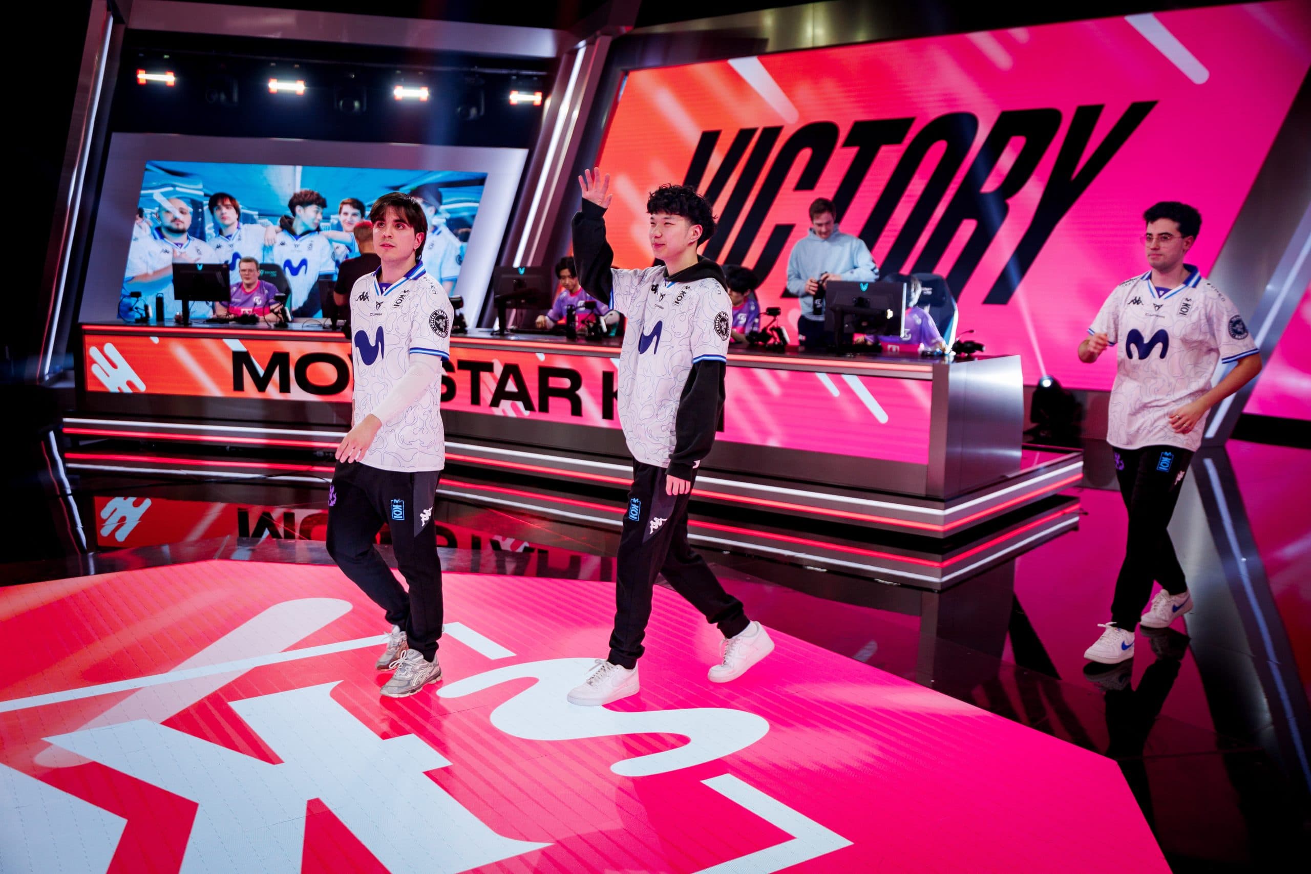 jojopyun and movistar KOI during the lec 2025 winter split