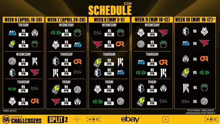 Last Hope: NA Valorant Challengers League Split 2 Preview